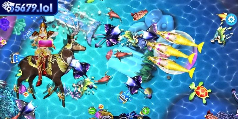 Bắn Cá Xèng 5679 – Hiệu Ứng Rực Rỡ Nổ Thưởng Liền Tay 2 Sinh vật phong phú