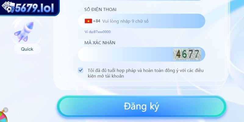 Điều kiện và yêu cầu khi đăng ký 5679 tài khoản