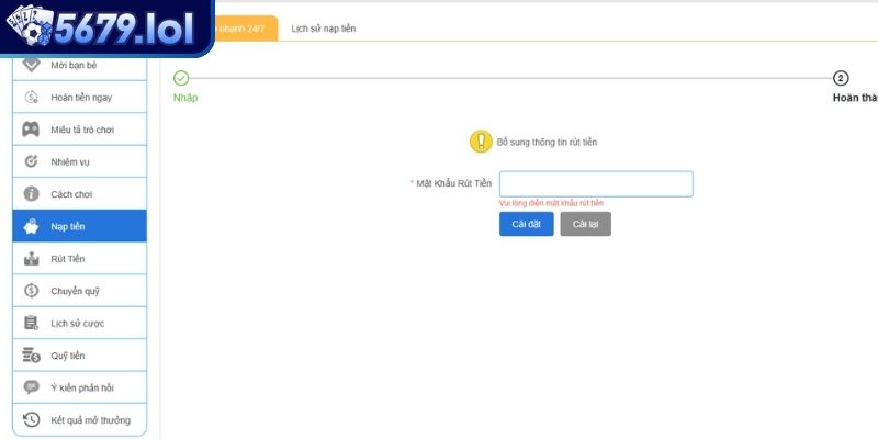 Lưu ý quan trọng giao dịch